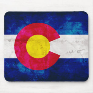 Colorado State Flag Mouse Mat