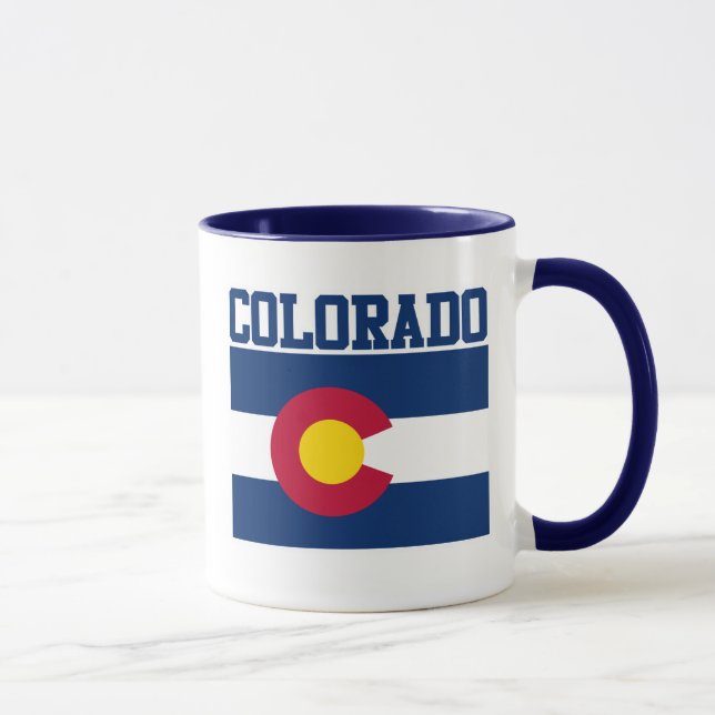 Colorado State Flag Mug (Right)