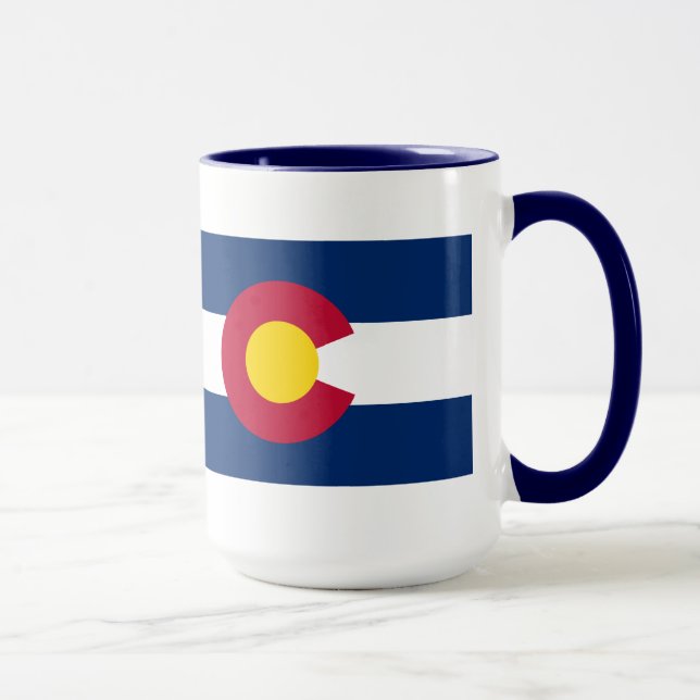 Colorado State Flag Mug (Right)