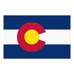 Colorado State Flag Photo Print