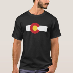 Colorado State Flag  Rocky Mountain T-Shirt