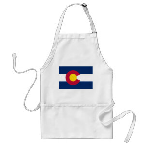 Colorado State Flag Standard Apron