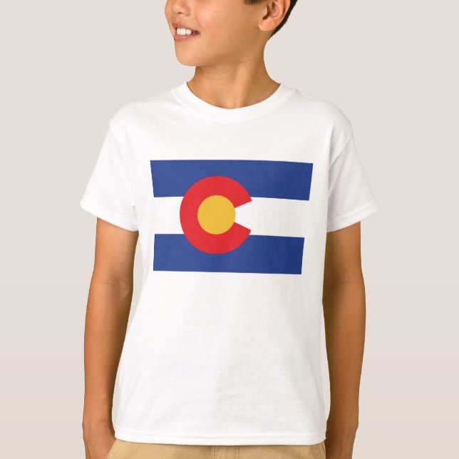 Colorado State Flag T-Shirt (Front)