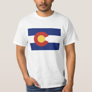 Colorado state flag t shirts