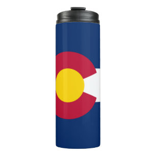 Colorado State Flag Thermal Tumbler