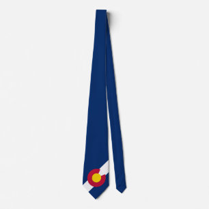 Colorado State Flag Tie