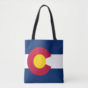Colorado State Flag Tote Bag