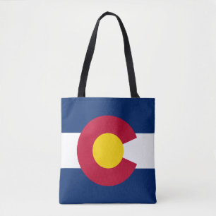 Colorado State Flag Tote Bag