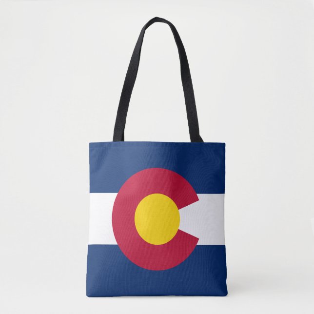 Colorado State Flag Tote Bag (Front)