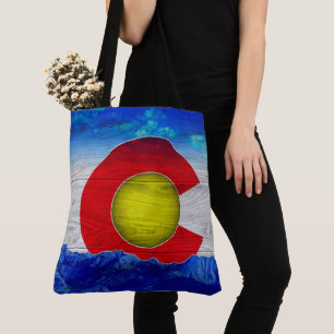 Colorado State Flag Tote Bag