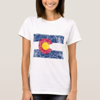 Colorado State Flag Vintage