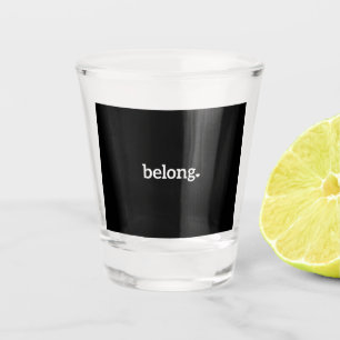 Colorado State Map Belong Shot Glass