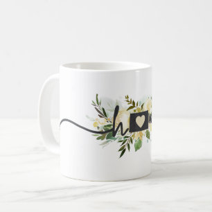 Colorado State Personalised Your Home City Rustic Coffee Mug