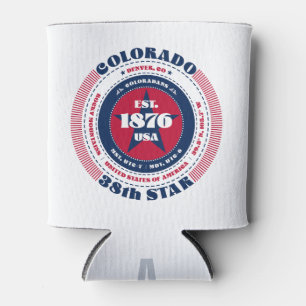 Colorado State Pride Monogram Cooler