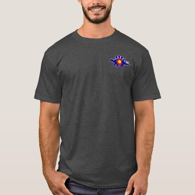 Colorado Stegosaurus  T-Shirt (Front)