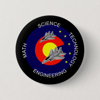 Colorado STEM 6 Cm Round Badge