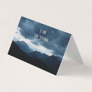 Colorado Storm Folded Card
