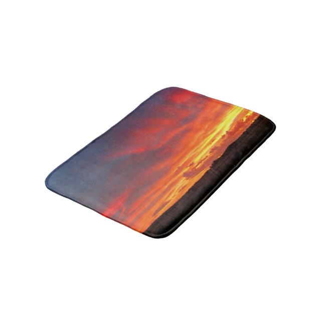 Colorado Sunset Bath Mat (Angled)
