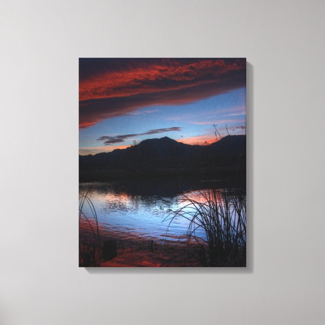 Colorado Sunset Canvas Print (Front)