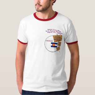 Colorado Tax Day Tea Party Protest T-Shirt