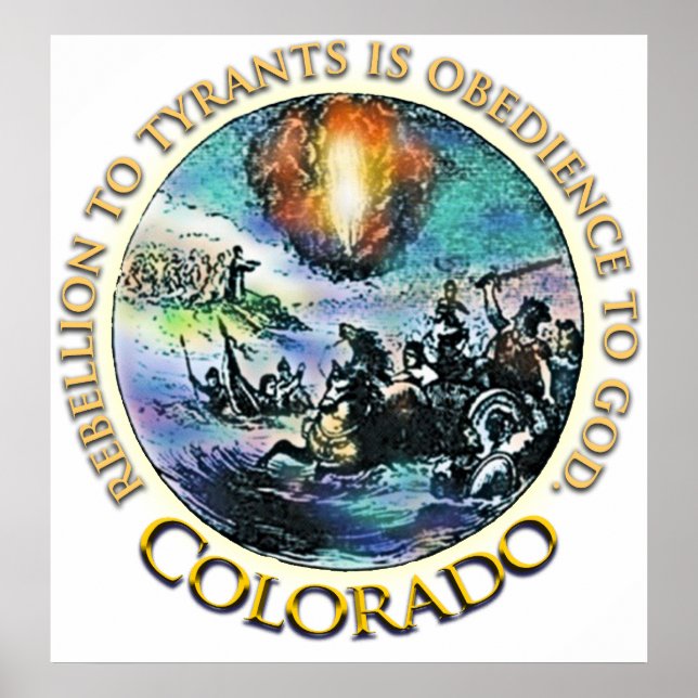 Colorado Tea Party Poster (Front)