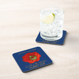 Colorado Territory Cactus The Claret Cup Cactus Coaster