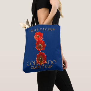 Colorado Territory Cactus The Claret Cup Tote Bag