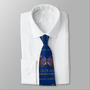 Colorado Territory Insect The Hairstreak Butterfly Tie