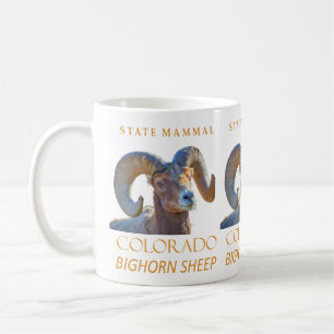 Colorado Territory Mammal The Bighorn Sheep Coffee Mug