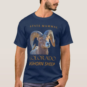 Colorado Territory Mammal The Bighorn Sheep T-Shirt