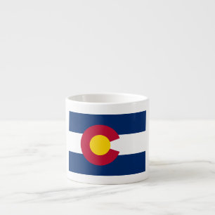 Colorado: The Centennial US State Flag Espresso Cup