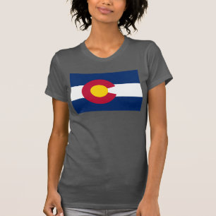 Colorado: The Centennial US State Flag T-Shirt
