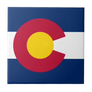 Colorado: The Centennial US State Flag Tile