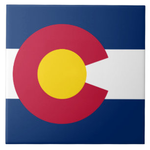 Colorado: The Centennial US State Flag Tile