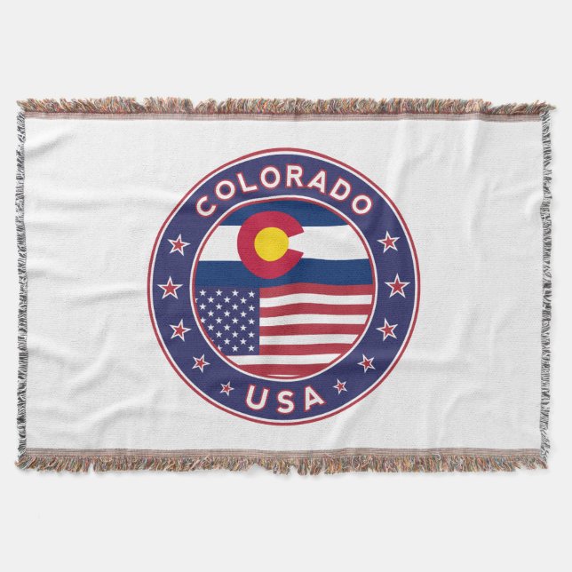 Colorado Throw Blanket (Front)