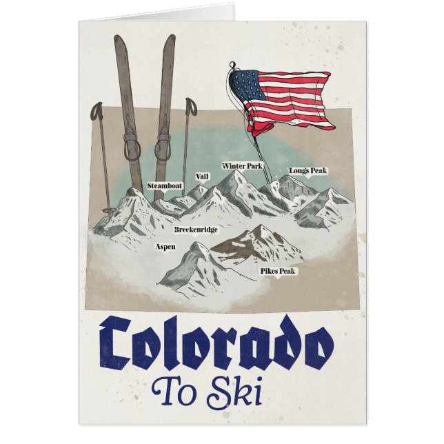 Colorado to Ski (Front)