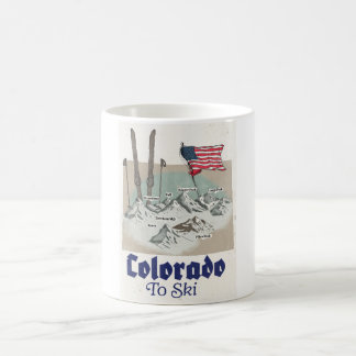 Colorado to Ski Coffee Mug