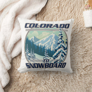 Colorado To Snowboard Cushion