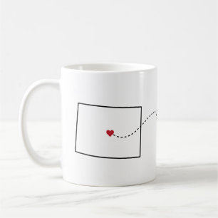 Colorado to Tennessee - Heart2Heart Coffee Mug