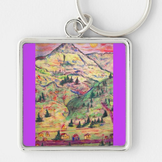 colorado  town key ring (Front)