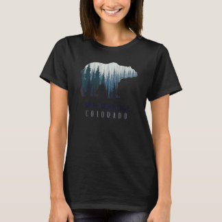 Colorado Travelbreckenridge Mountains Trees T-Shirt