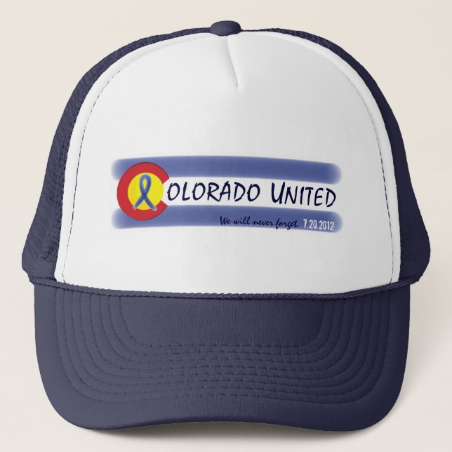 Colorado United state flag symbol memory hat (Front)
