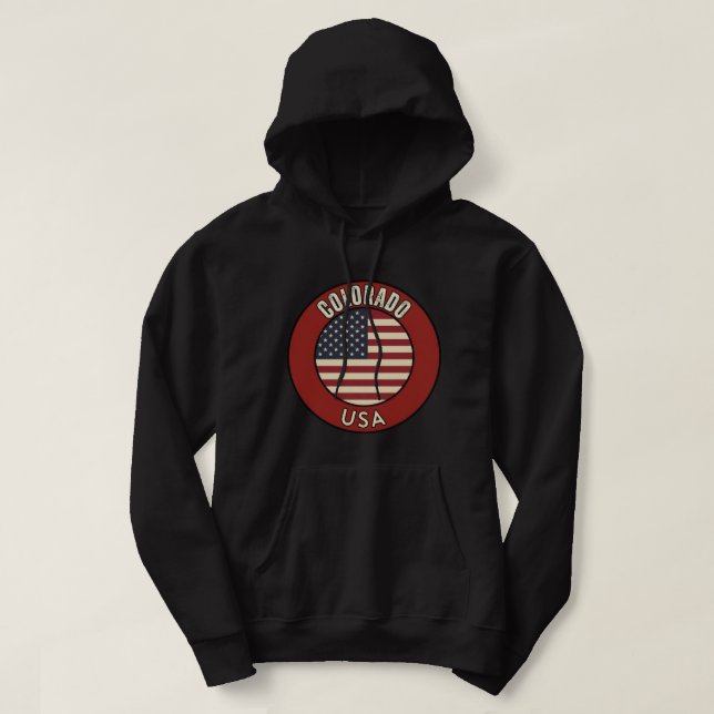 Colorado United States Hoodie (Design Front)