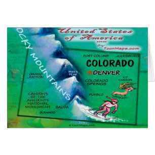 Colorado USA Card