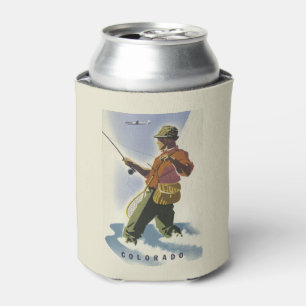Colorado USA Vintage Travel can cooler