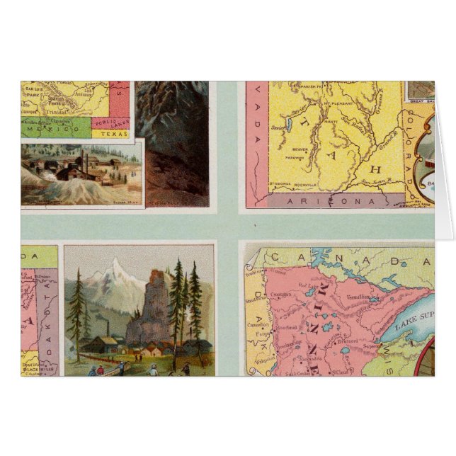 Colorado, Utah, Montana, Minnesota (Front Horizontal)