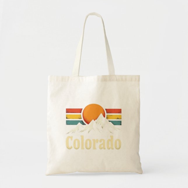 colorado vibes tote bag (Front)