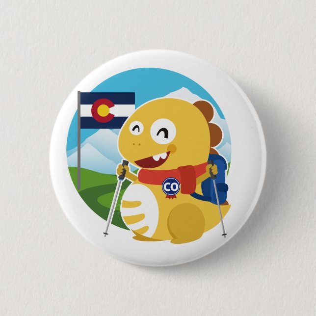 Colorado VIPKID Button (Front)