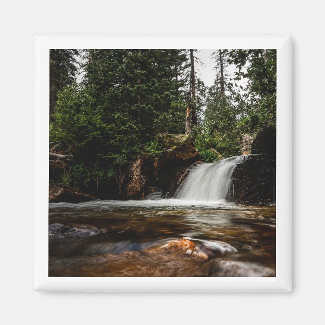 Colorado Waterfall 2x2 magnet (Front)