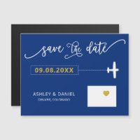 Colorado Wedding Save the Date Card, Map
